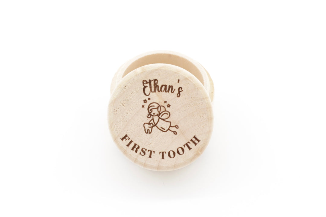 Tiny Treasures Tooth Box – First Tooth Keepsake