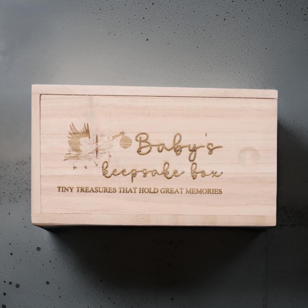 baby keepsake box memories