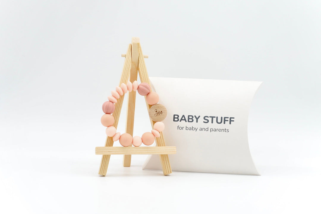 Sorbet Melon Personalised Silicone Teether