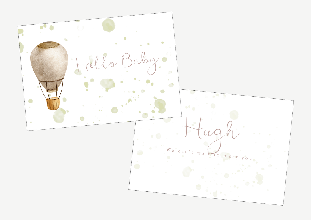 Hot Air Mint A6 Gift Note