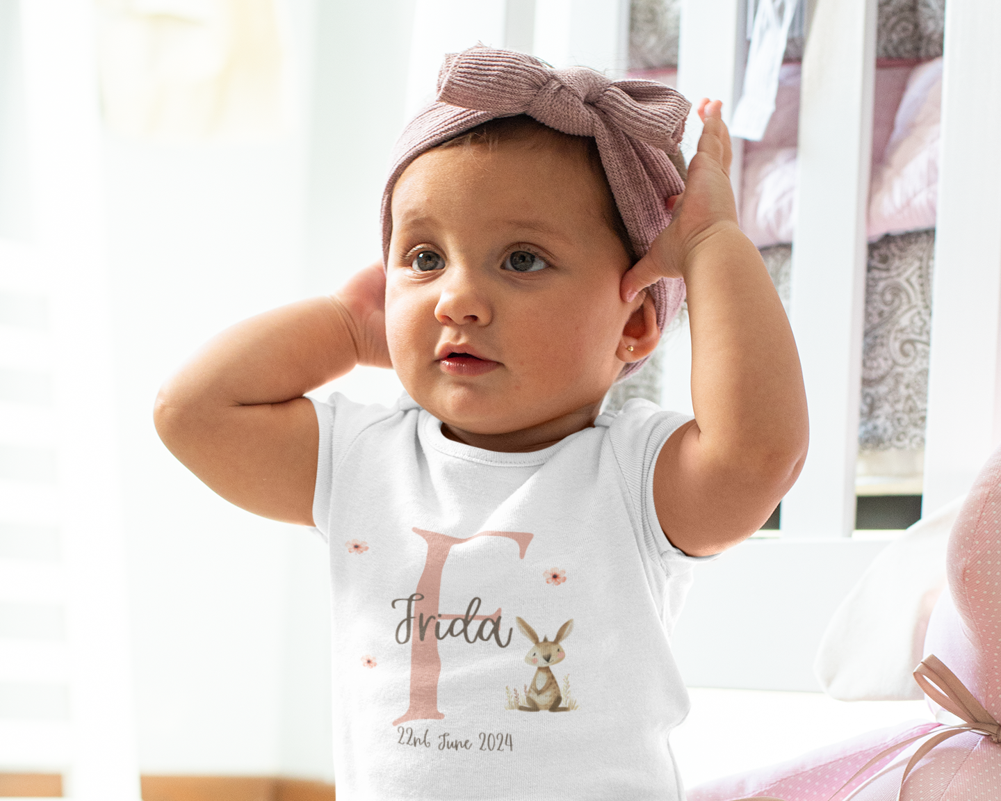 cute baby image wearing babystuff outfit