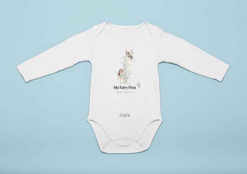 My Fairy First Birthday – Personalised Baby Grow