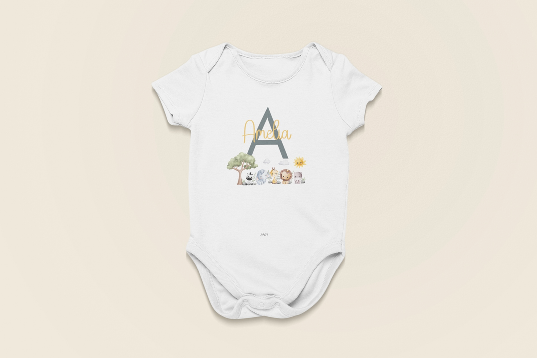 Short Sleeve Baby Grows