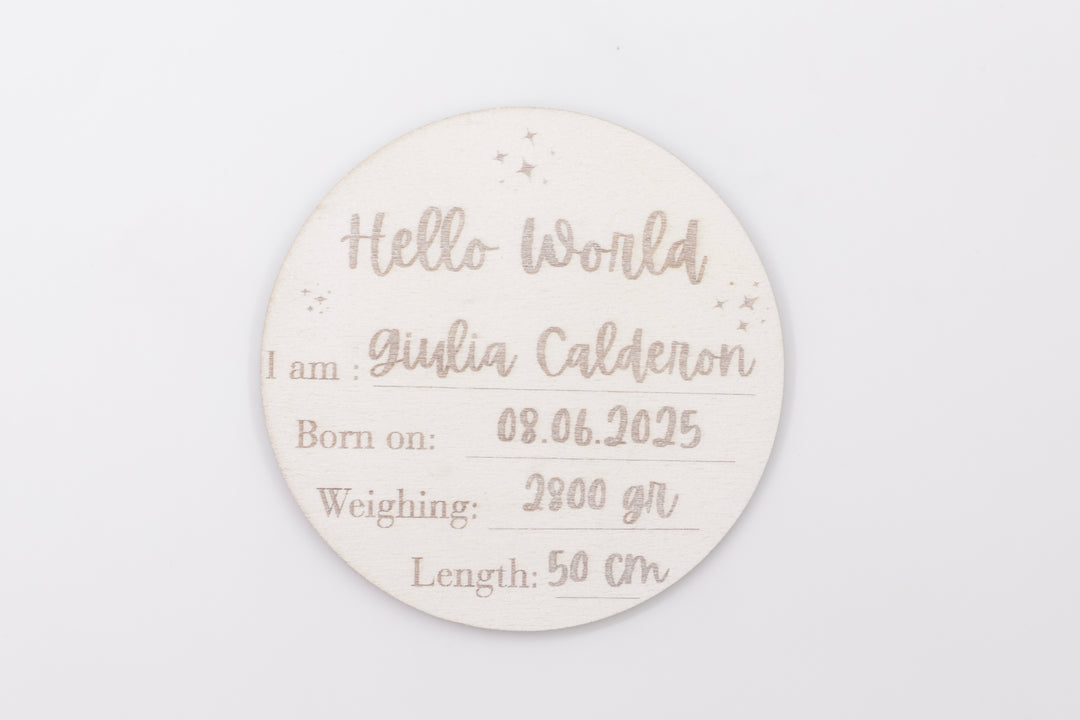Hello World I am : Giulia Calderon