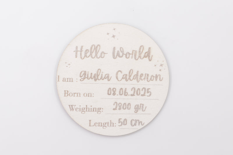 Hello World I am : Giulia Calderon