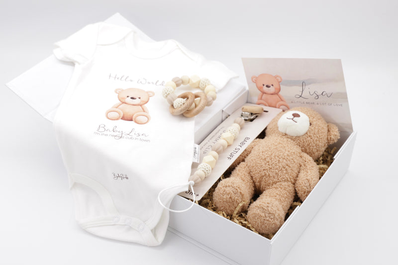 “Hello World” Premium Hugsy Bear Set