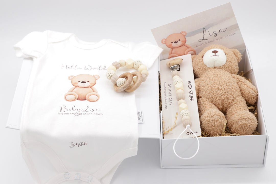 “Hello World” Premium Hugsy Bear Set