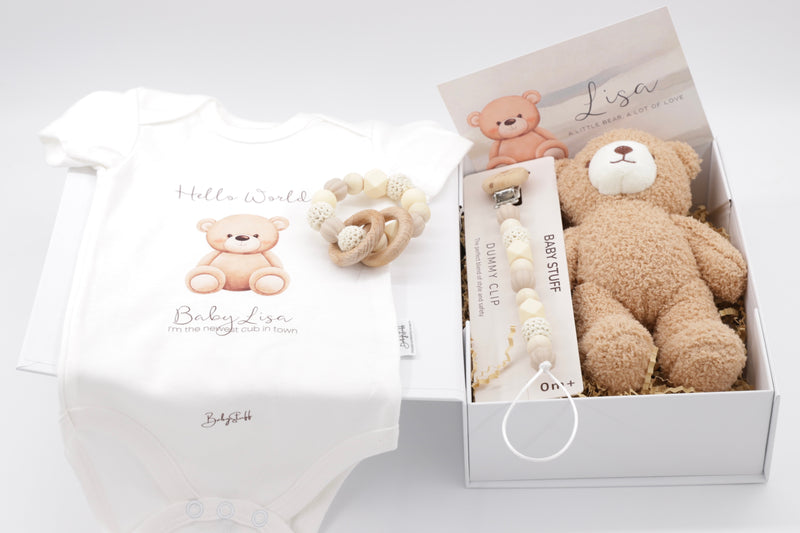 “Hello World” Premium Hugsy Bear Set