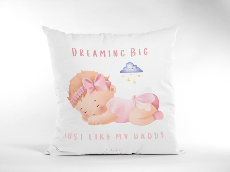 "Dreaming Big" Cushion | Gifting & Nursery Cushions by  – ["Cushion","Not Personalised"] from BabyStuff.com.mt
