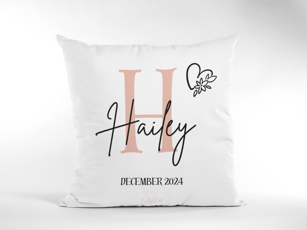 Girls Signature Name Cushion