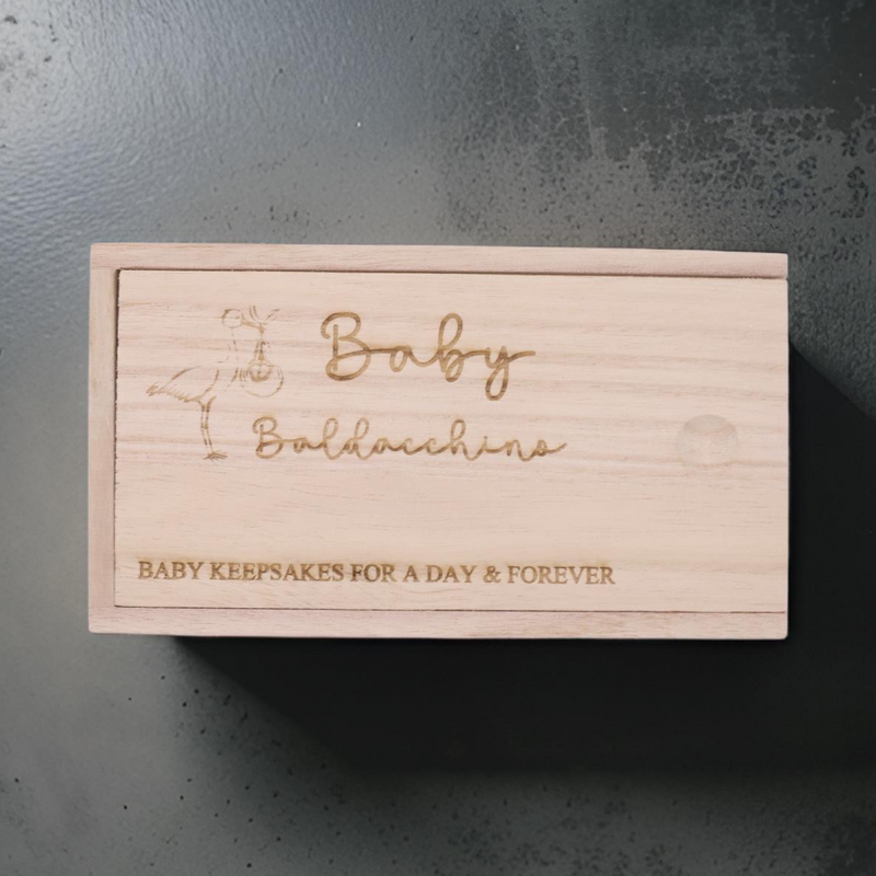 baby keepsakes box