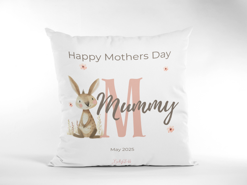 Signature Rabbit Mother's Day Cushion |  by  – ["Cushion","Mothers Day","Not Personalised"] from BabyStuff.com.mt