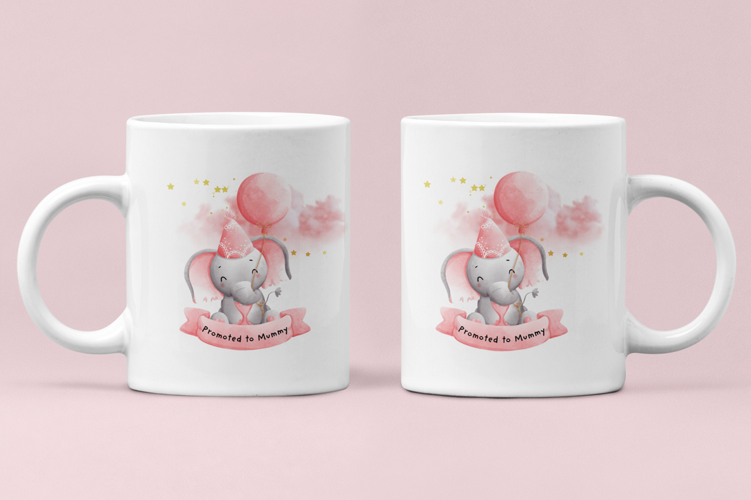 Promoted to Mummy, Elephant Mug