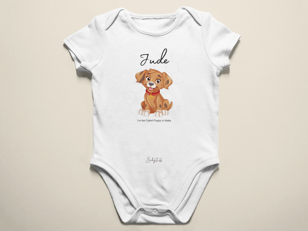 Cutest Puppy in Malta - Golden Pup Baby Grow