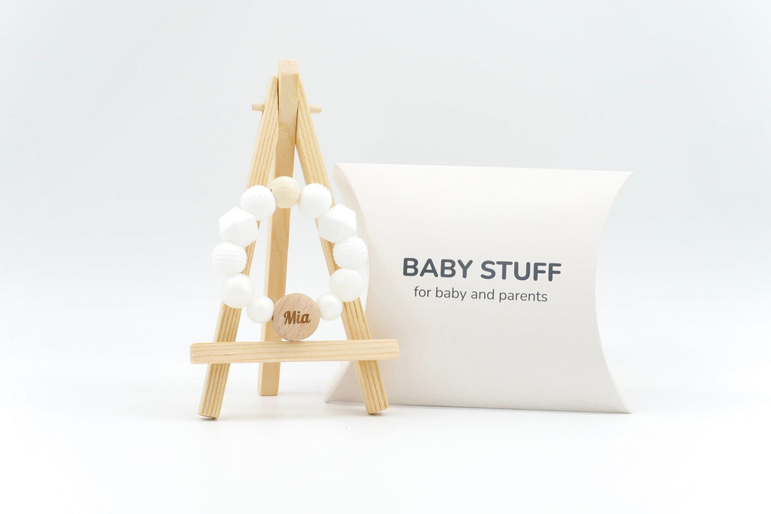 Gleam & Grain Personalised Silicone Teether