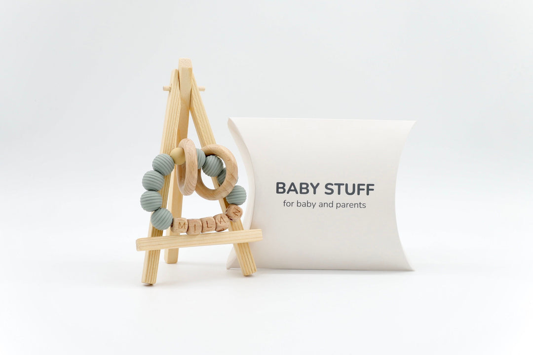 Woodland Nibbles Name Teether