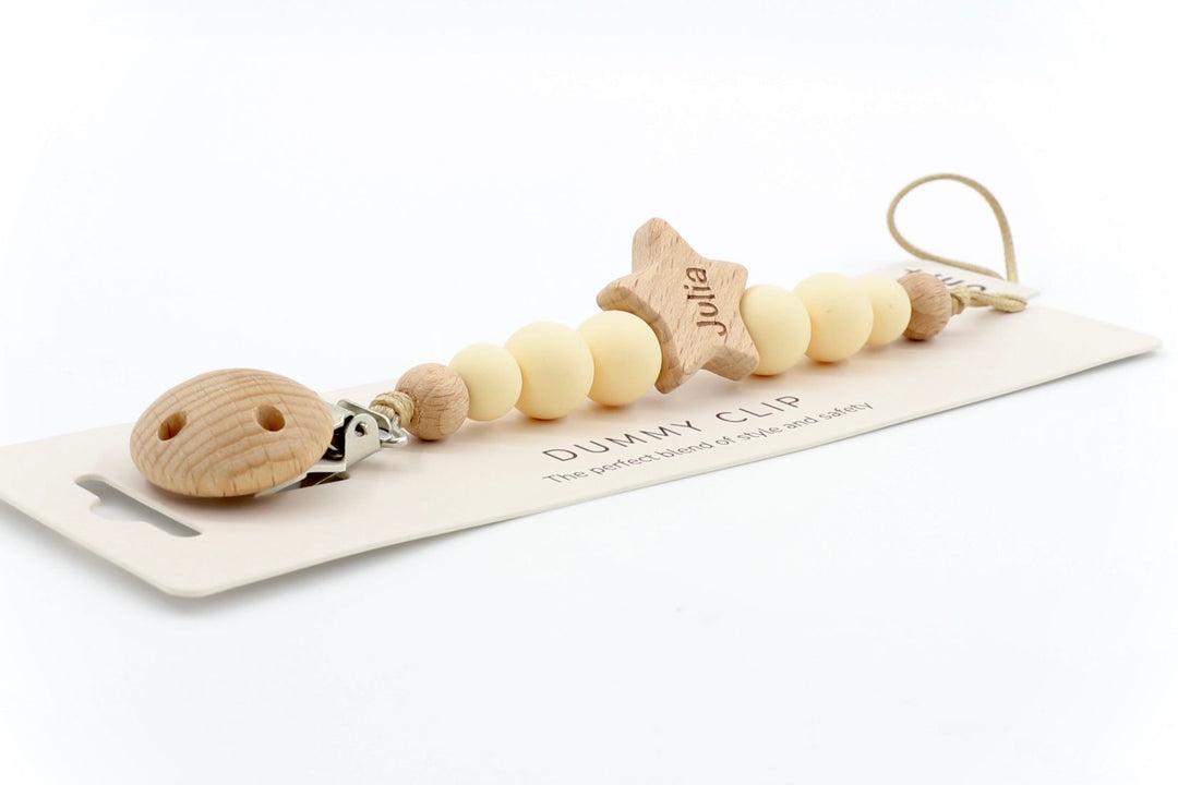 Little Star Pacifier Clip