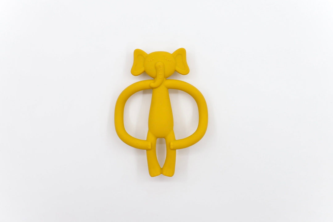 Baby-Safe Silicone Elephant Teether