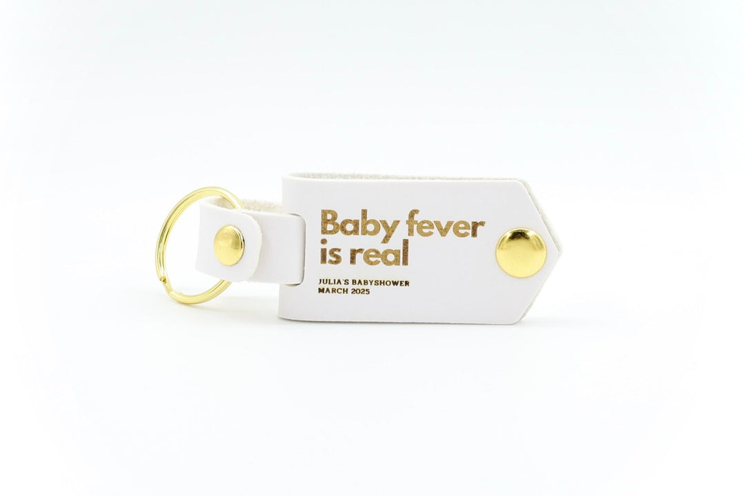 "Baby Fever is Real" Key Ring
