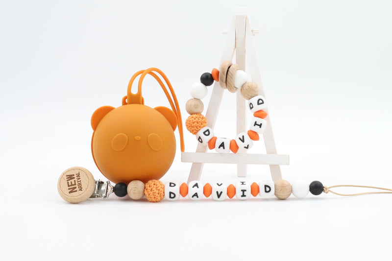baby pacifier with holder
