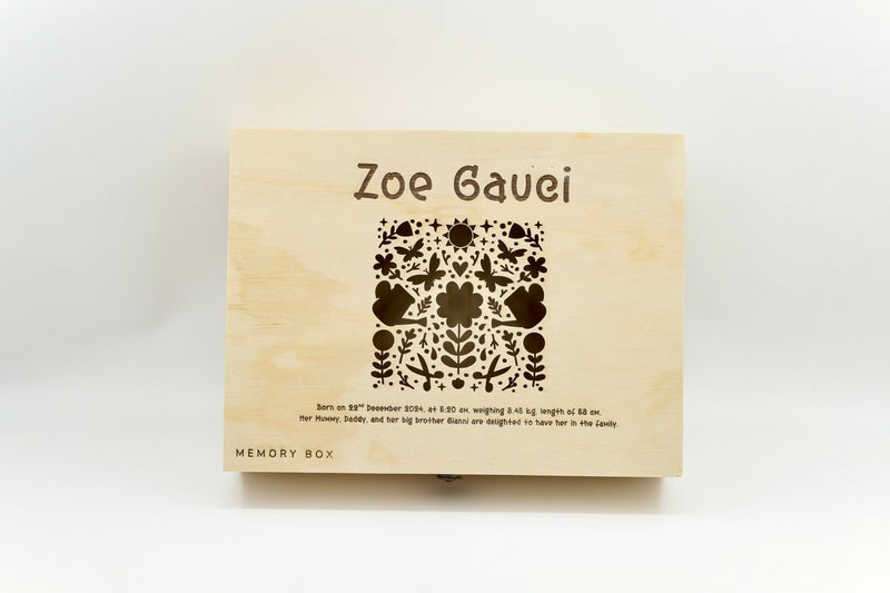 personalised keepsake box