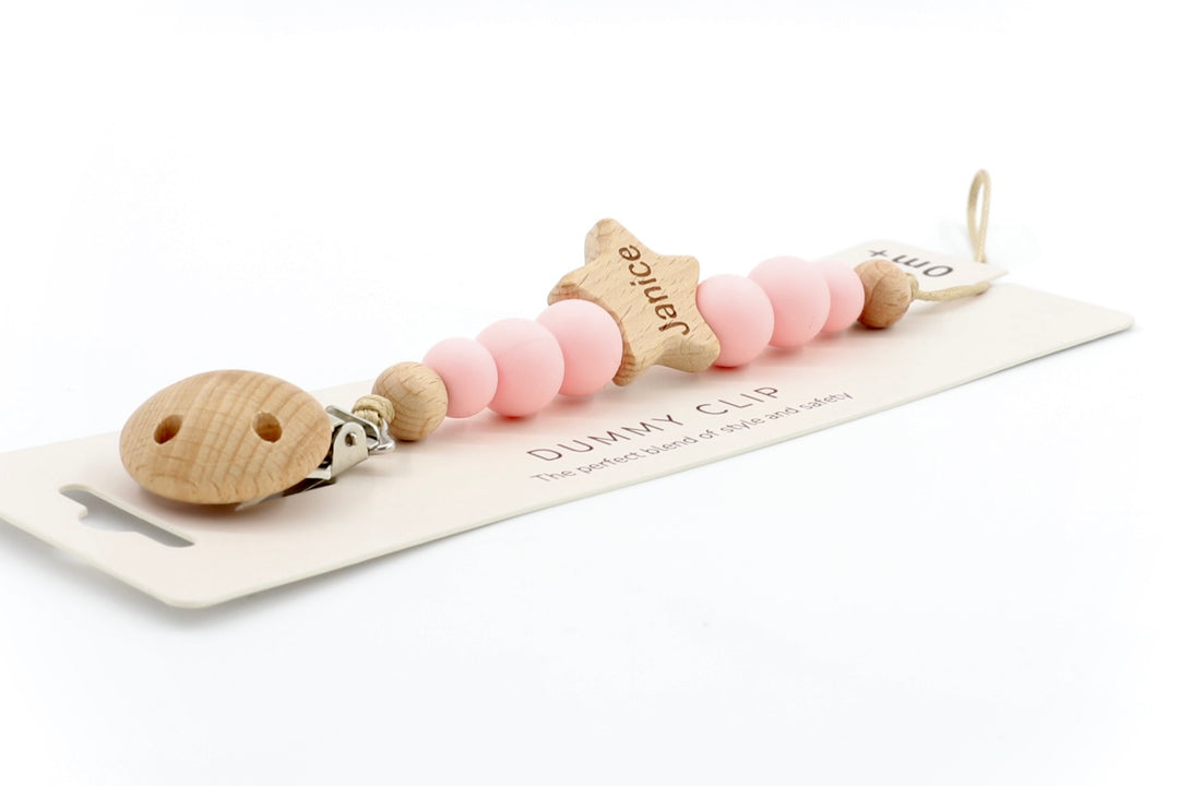Little Star Pacifier Clip