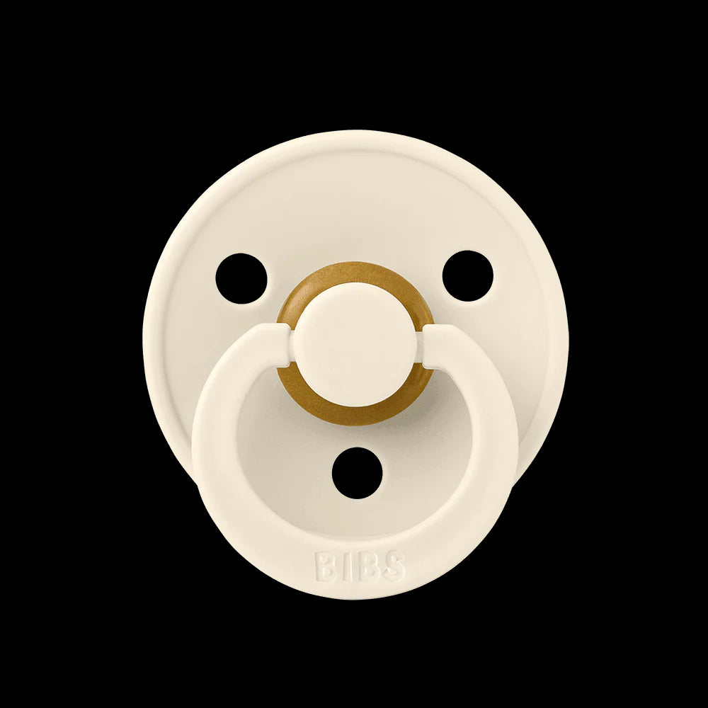 BIBS Pacifier Colour Single Latex - Ivory | Pacifiers by  – ["BIBS","Not Personalised","Pacifier"] from BabyStuff.com.mt