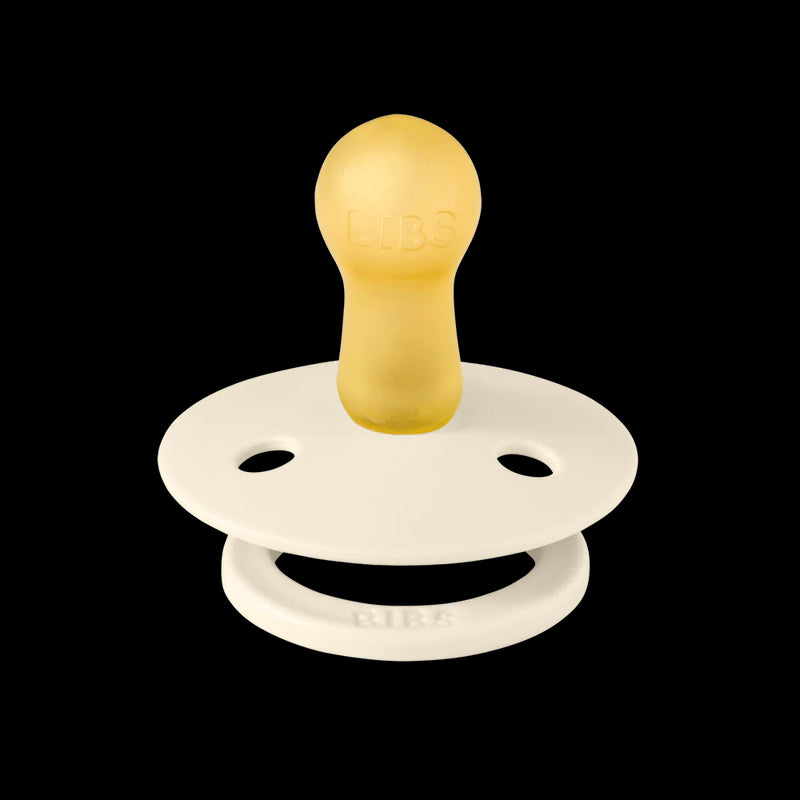 BIBS Pacifier Colour Single Latex - Ivory | Pacifiers by  – ["BIBS","Not Personalised","Pacifier"] from BabyStuff.com.mt