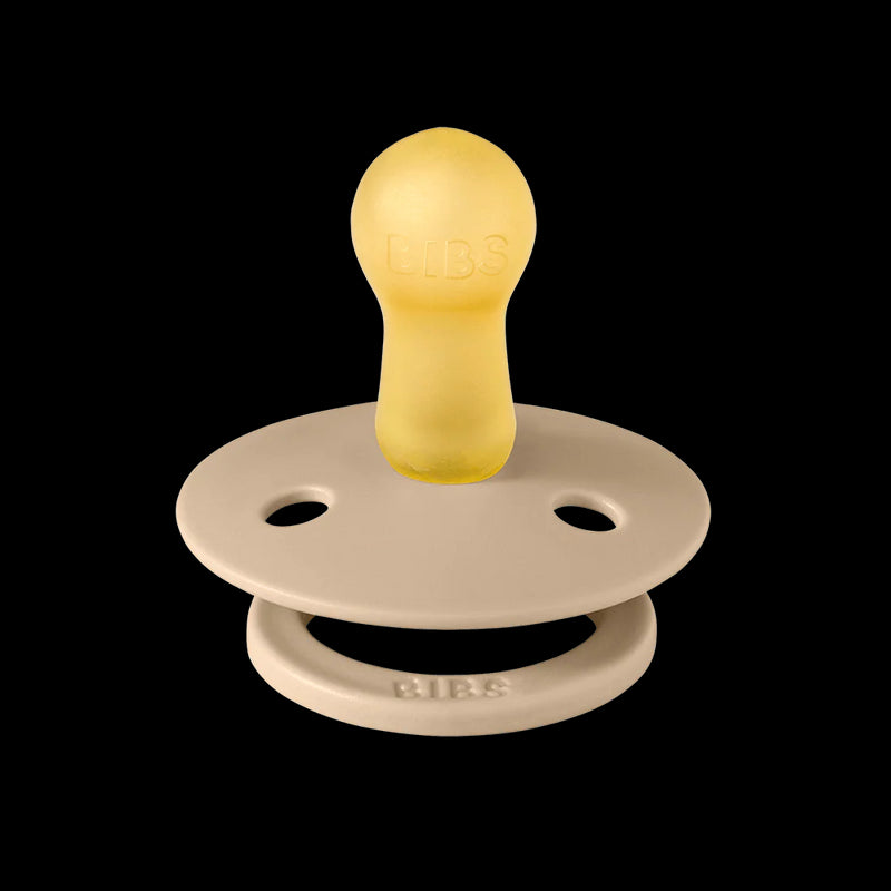 BIBS Pacifier Colour Single Latex - Taupe | Pacifiers by  – ["BIBS","Not Personalised","Pacifier"] from BabyStuff.com.mt
