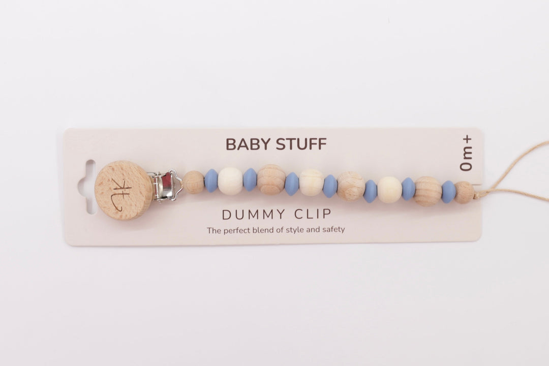 Blue Harbor Lights Dummy Clip | Pacifier Clips by  – ["Pacifier Clip","Personalised"] from BabyStuff.com.mt