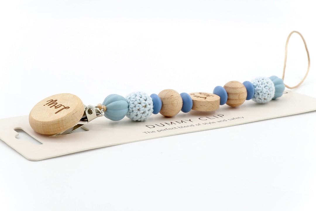 Cozy Knot Pacifier Clip | Pacifier Clips by  – ["Pacifier Clip","Personalised"] from BabyStuff.com.mt