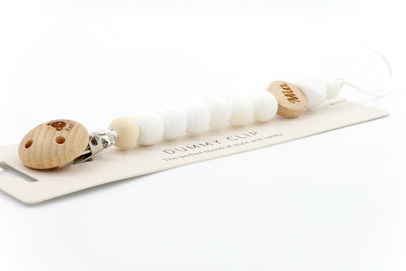 Gleam & Grain Pacifier Clip | Pacifier Clips by  – ["Pacifier Clip","Personalised"] from BabyStuff.com.mt