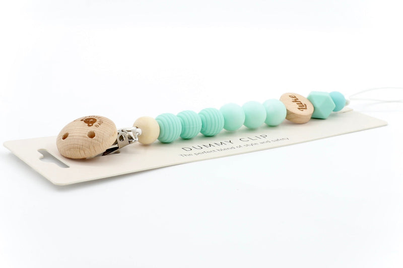 Gleam & Grain Pacifier Clip | Pacifier Clips by  – ["Pacifier Clip","Personalised"] from BabyStuff.com.mt