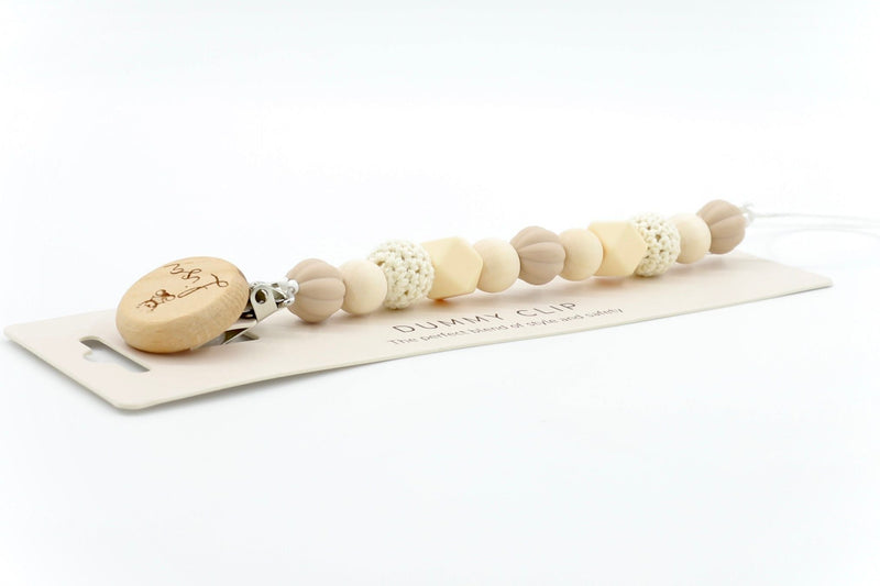 Hello World Bear Edition Pacifier Clip | Pacifier Clips by  – ["Pacifier Clip","Personalised"] from BabyStuff.com.mt
