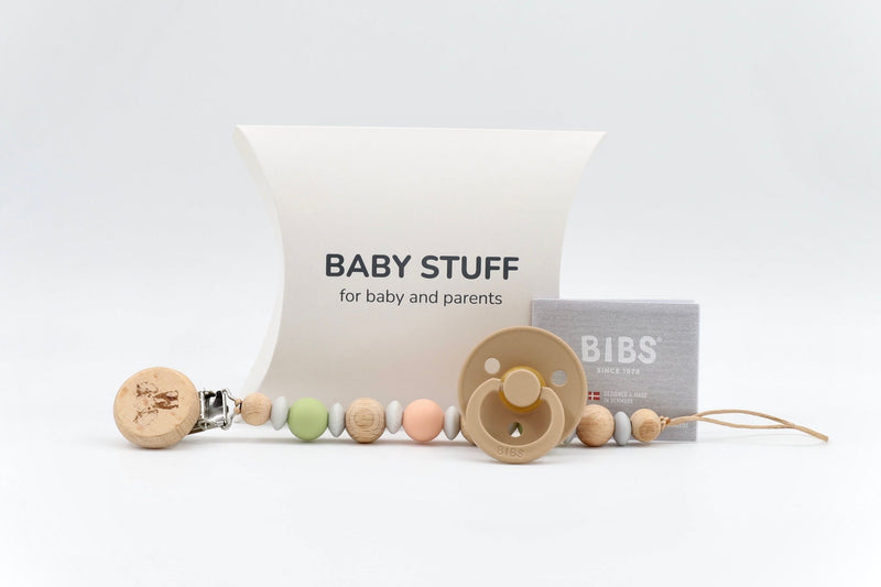 Hello World Elephant Edition Dummy with Chain | Dummy with Chains by  – ["Dummy with Chain","Not Personalised"] from BabyStuff.com.mt