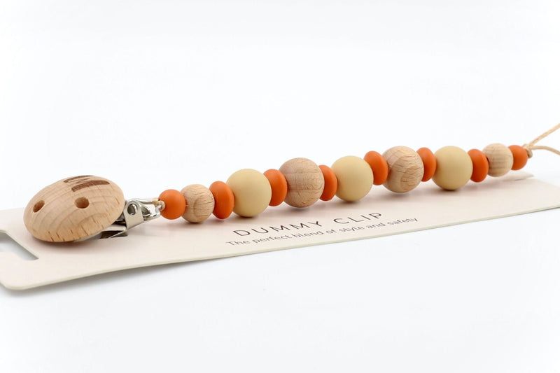 Hello World Giraffe Edition Pacifier Clip | Pacifier Clips by  – ["Pacifier Clip","Personalised"] from BabyStuff.com.mt