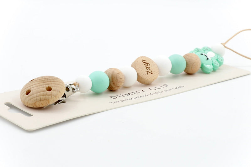 Pastel Paw Pacifier Clip | Pacifier Clips by  – ["Pacifier Clip","Personalised"] from BabyStuff.com.mt