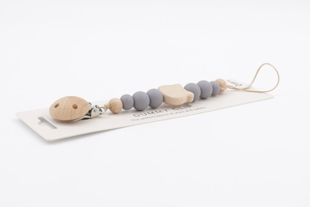 Silhouette Wildlife Bear Pacifier Clip | Pacifier Clips by  – ["Pacifier Clip","Personalised"] from BabyStuff.com.mt