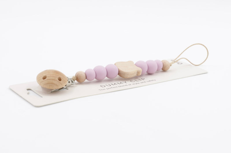 Silhouette Wildlife Bear Pacifier Clip | Pacifier Clips by  – ["Pacifier Clip","Personalised"] from BabyStuff.com.mt