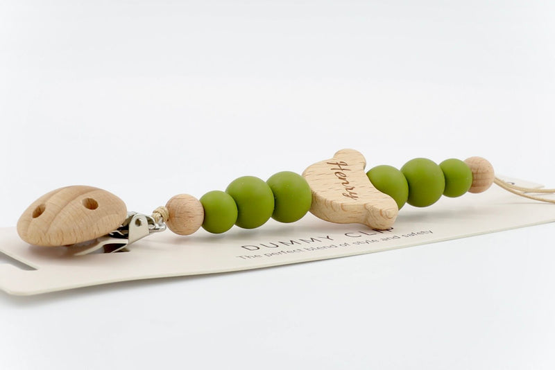 Silhouette Wildlife Mouse Pacifier Clip | Pacifier Clips by  – ["PacifierClip","Personalised"] from BabyStuff.com.mt