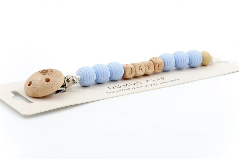 Woodland Nibbles Personalised Pacifier Clip | Pacifier Clips by  – ["Personalised"] from BabyStuff.com.mt