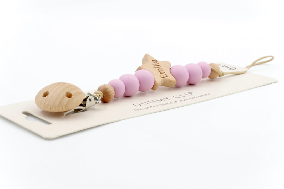 Little Star Pacifier Clip