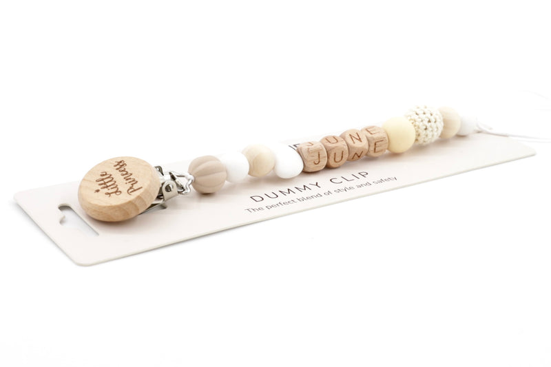 personalised soother clips