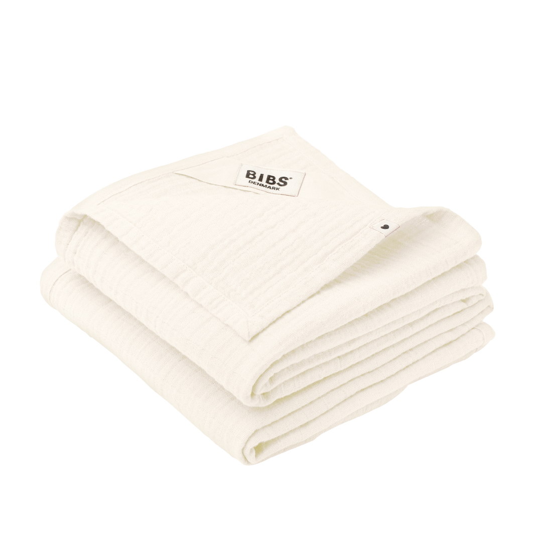 Bibs Muslin Cloth 70 x 70cm - 2 Pack