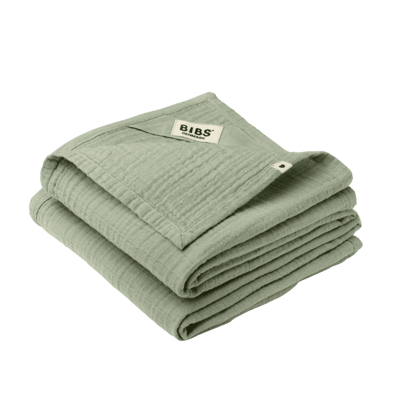 Bibs Muslin Cloth 70 x 70cm - 2 Pack