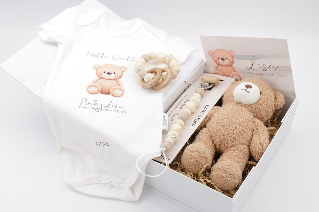 “Hello World” Premium Hugsy Bear Set
