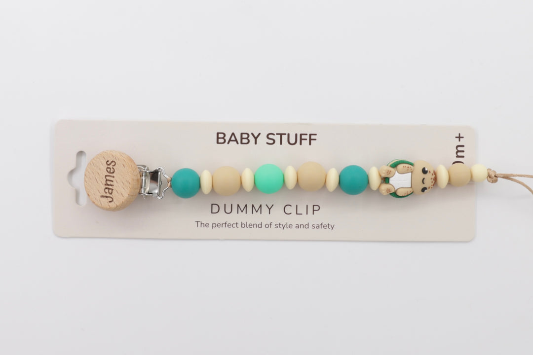 My Turtle Pacifier Clip