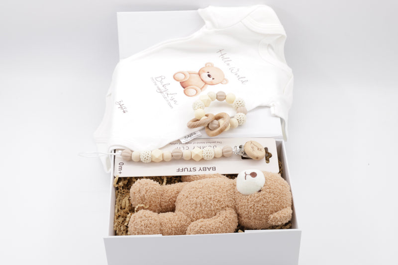 “Hello World” Premium Hugsy Bear Set