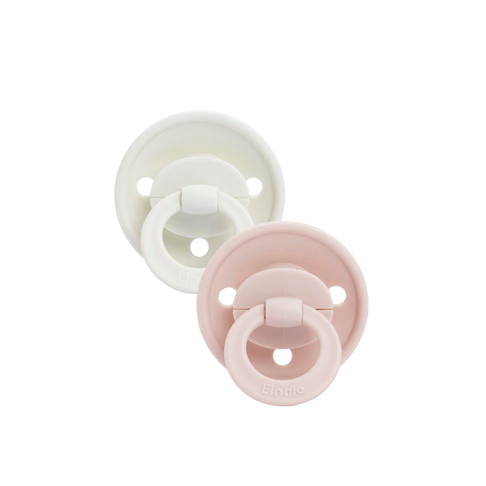 Elodie Binky Bundle Silicone - Powder Pink