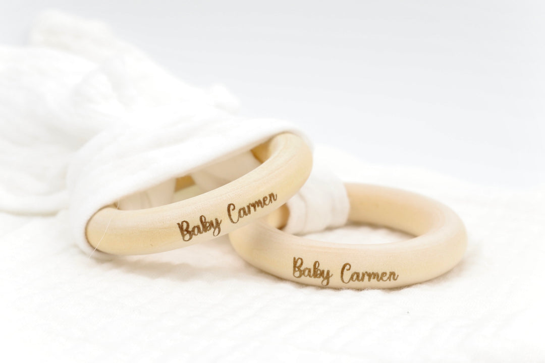 Personalised Muslin Cloth & Bunny Ear Teether | Comfort Blankets & Soft Items by  – ["Personalised"] from BabyStuff.com.mt